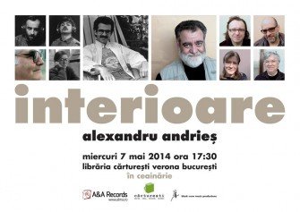 Lansare aniversară Alexandru Andrieş: “Interioare” după 30 ani