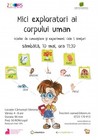 Mici exploratori ai corpului uman