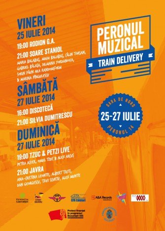 Train Delivery #2: programul evenimentelor din weekend în Gara de Nord
