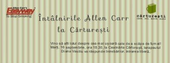 Întâlnirile Allen Carr la Cărturești