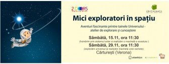 Mici exploratori în spațiu