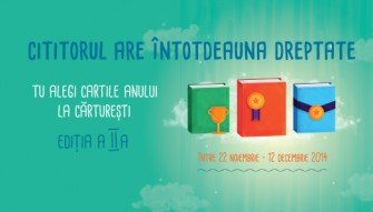 Cărțile anului 2014 la Cărturești