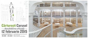 Cărturești Carusel se deschide în centrul istoric al Bucureștiului