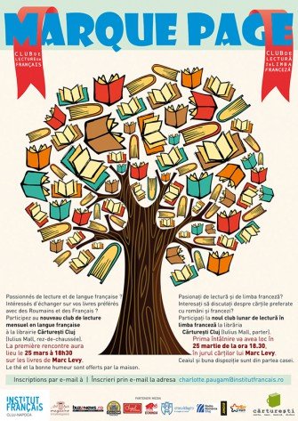 MARQUE PAGE – club de lecture en français