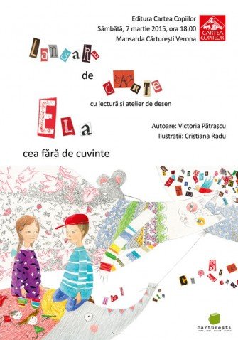 Lansare de carte: Ela cea fără de cuvinte