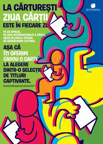 Sărbătorim Ziua Internaţională a cărţii, 23 aprilie, cu o carte în dar