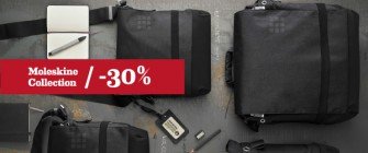 În aprilie, genţile şi accesoriile Moleskine au reducere de 30%