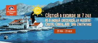 Câștigă o excursie de 7 zile pe o insulă grecească