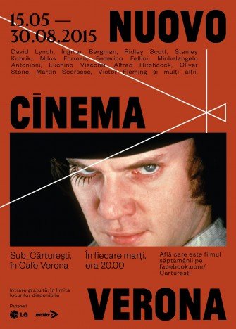 Nuovo Cinema Verona, în fiecare marţi, ora 20.00, special pentru cinefili