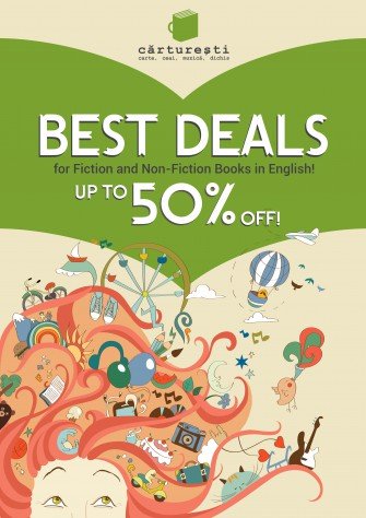 Summer reading time! | Până la 50% reducere la o selecție de cărți în limba engleză