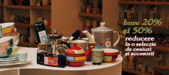 Ceaiuri și accesorii între 20% și 50% reducere