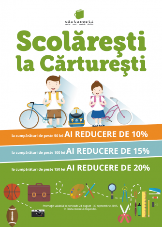 Școlărești la Cărturești!