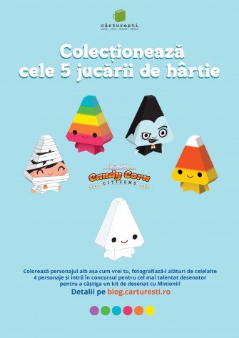 Concurs! Cinci personaje în căutarea unui cititor-desenator