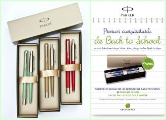 Școlărești cu un cadou de la Parker!