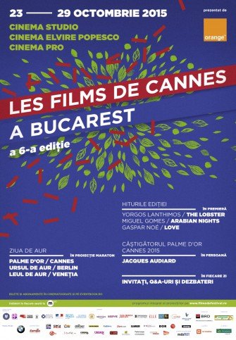 S-au pus în vânzare biletele la Les Films de Cannes à Bucarest Programul complet al proiecțiilor