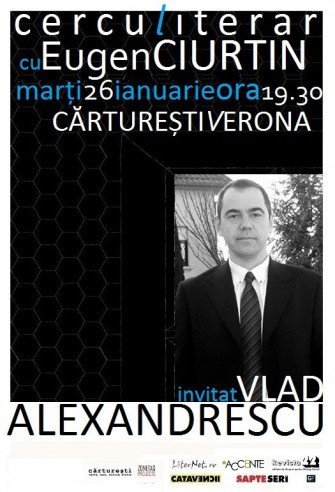 Cercul literar cu Vlad Alexandrescu și Eugen Ciurtin