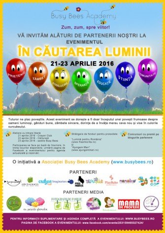 ”În căutarea luminii” – un proiect luminos