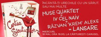 Cartea săruturilor, de Iv cel naiv & Vali Petridean, se lansează în Carusel