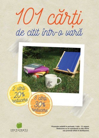 101 cărți de citit într-o vară