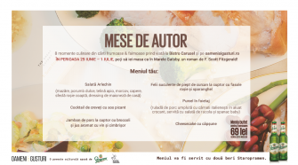 OSPĂȚ CA ÎN MARELE GATSBY