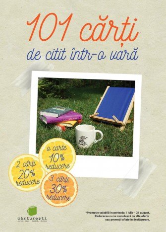 101 cărți de citit într-o vară