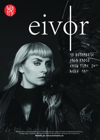 Eivør la București, pe 13 noiembrie, la Sala Radio Arhipelagul sunetului
