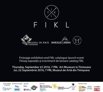 Finisajul expoziției Baroque||Urban acompaniat de lansarea catalogului Fikl