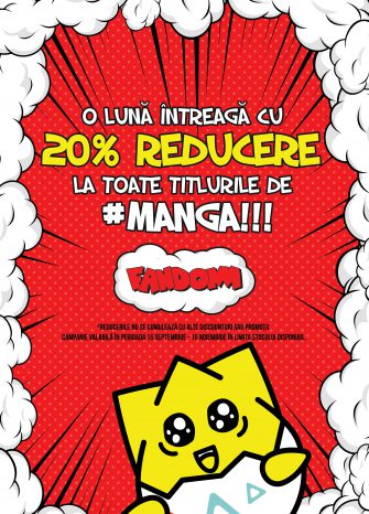 O lună de reduceri la MANGA în FANDOM!