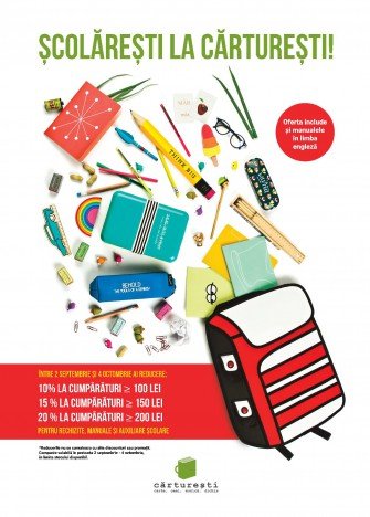 Școlărești la Cărturești!