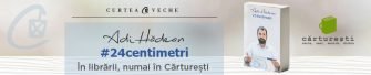 Concurs: Câștigă cartea #24centimetri, de Adi Hădean