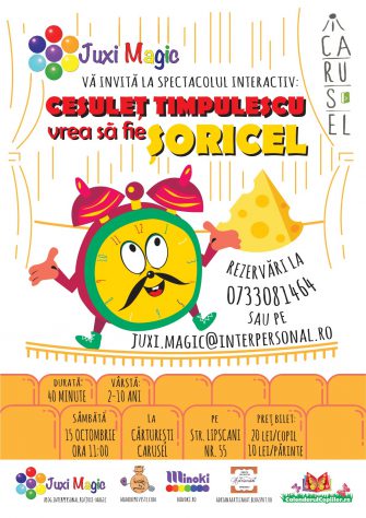 Personaje cu povești strașnice se dau în Carusel