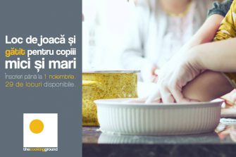 The Cooking Ground – primele cursuri de gătit pentru parinți și copii