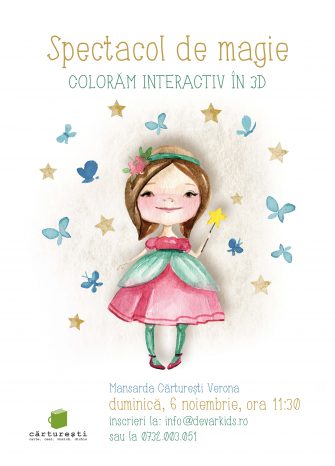 Hocus Pocus cu bule de săpun și culoare