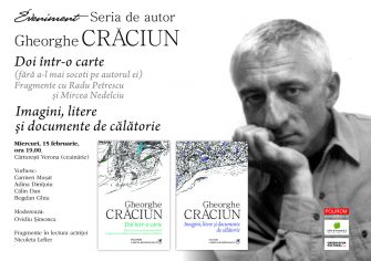 Despre seria Gheorghe Crăciun la Cărturești Verona