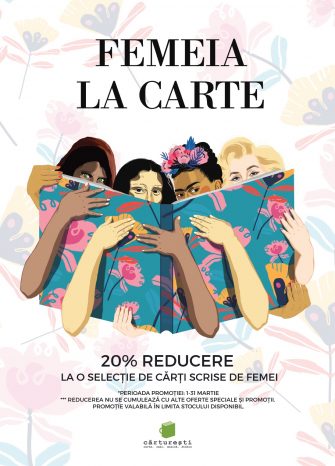 Femeia la carte: -20% la o selecție de cărți scrise de femei