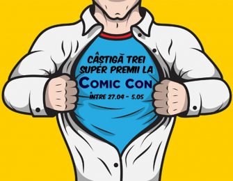 Concurs: Câștigă trei super premii la Comic Con