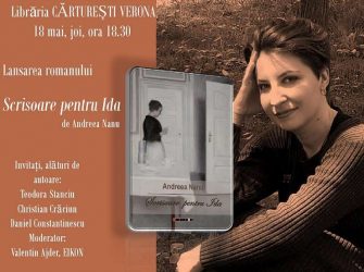 Lansare de carte “Scrisoare pentru Ida”
