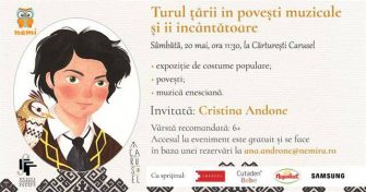 Turul țării în povești muzicale și ii încântătoare