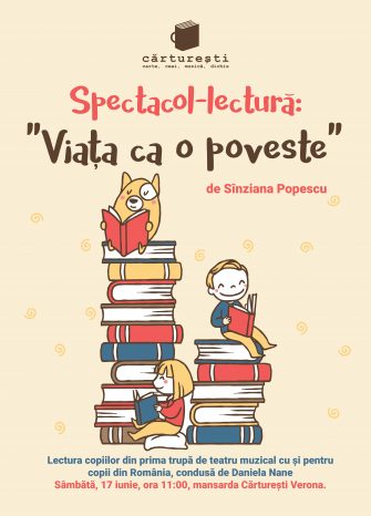 Viața ca o poveste:spectacol-lectură pentru copii
