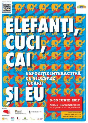 Elefanți, cuci, cai și EU Expoziție interactivă în cadrul proiectului  Start! Muzeul copilului