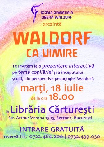 Waldorf – ca uimire și descoperire
