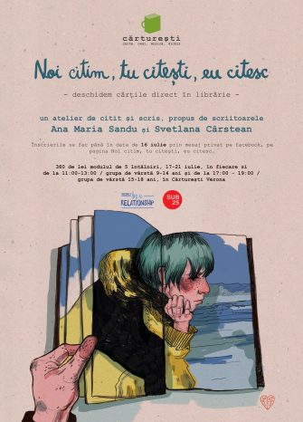 Noi citim, tu citești, eu citesc – atelier de citit și scris