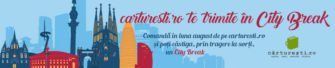 In luna august, carturesti.ro te trimite în City Break