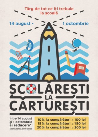 Școlărești la Cărturești: târg de tot ce îți trebuie la școală!