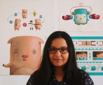 #Stop_Pagina_Mea: ilustratoarea Andra Badea despre viața de școlar