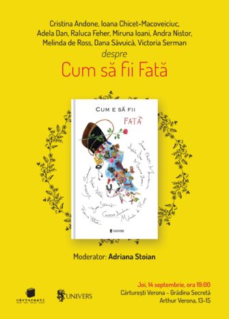Cum e să fii fată. Lansare antologie