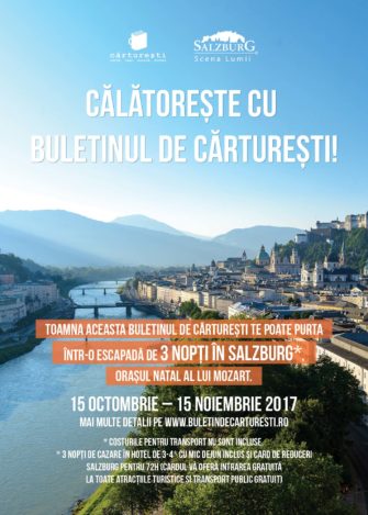 Călătorește cu buletinul de Cărturești!