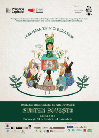 Suntem Povești – Ediția a II-a a Festivalului Internațional de Arta Povestirii