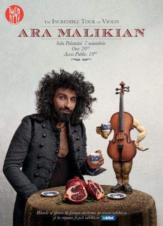 Ara Malikian și vioara călătoare se opresc din nou la București