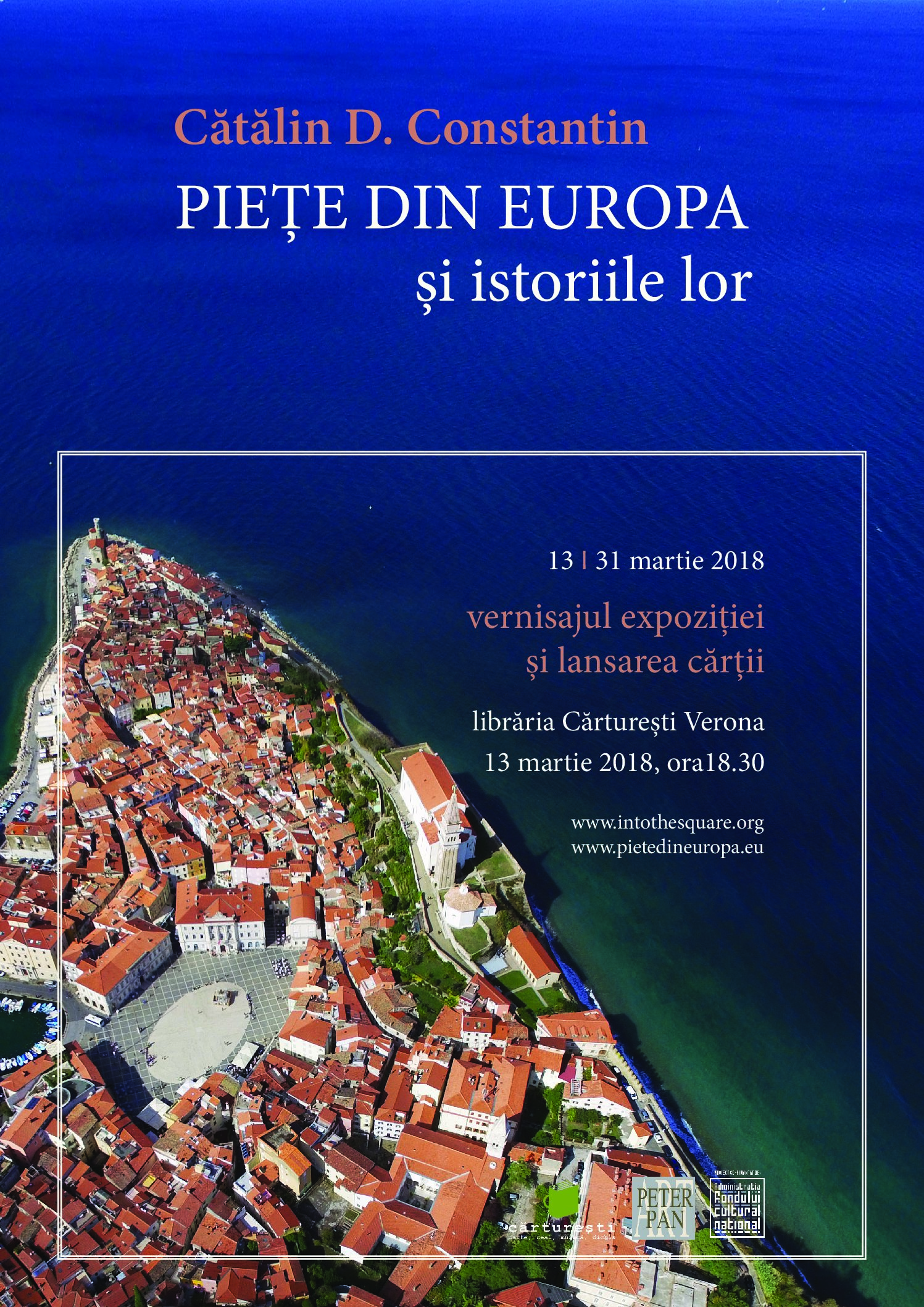 Lansare și vernisaj „Orașe în rezumat. Piețe din Europa și istoriile lor”